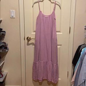 Lilac Cotton Sundress by Xirena